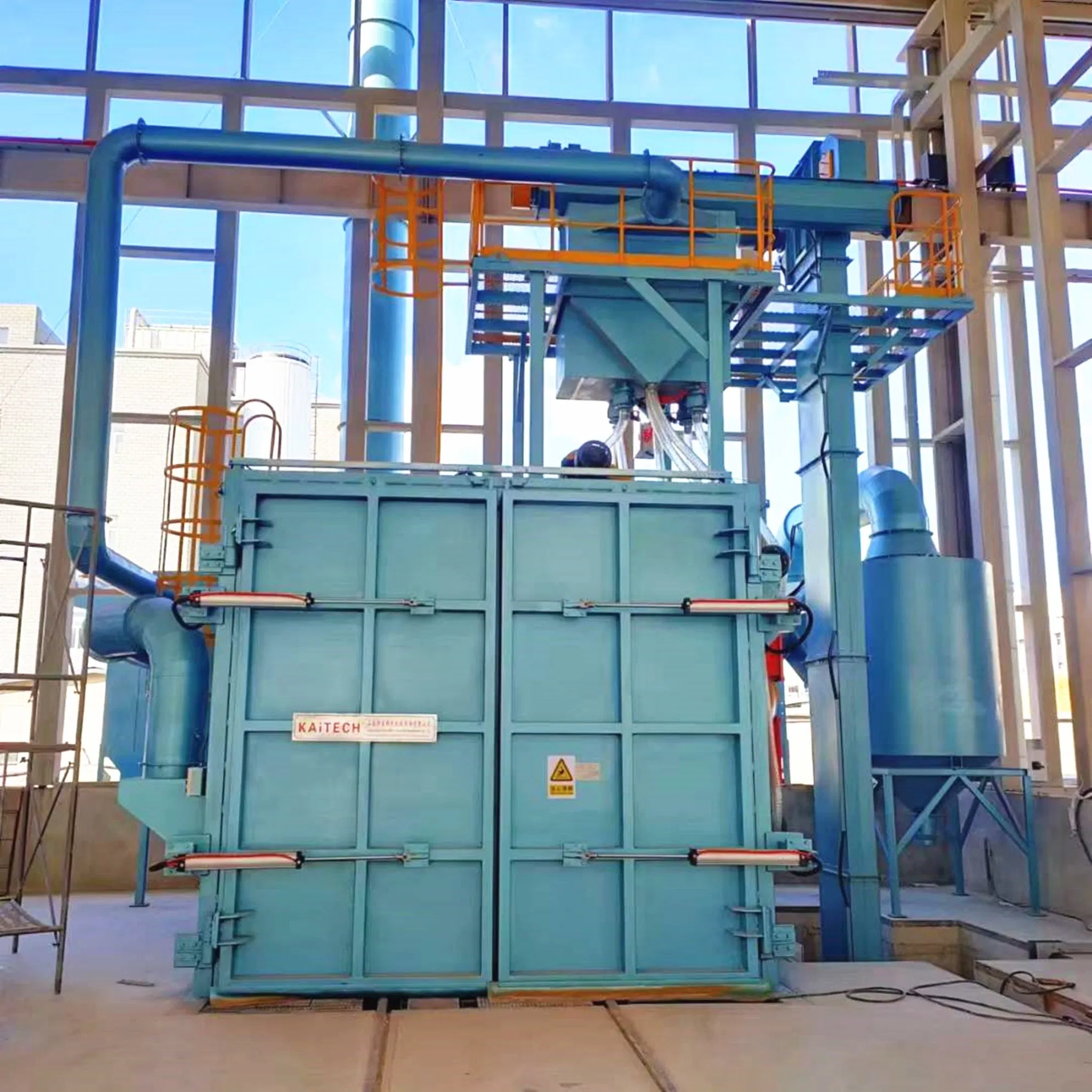 Turn Table Type Floor Shot Blasting Machine for Sale