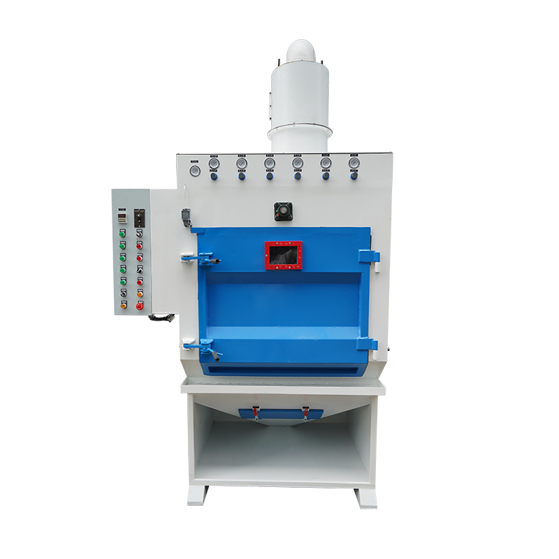 Rubber Belt Blast Machine Automatic Tumble Blasting Machine