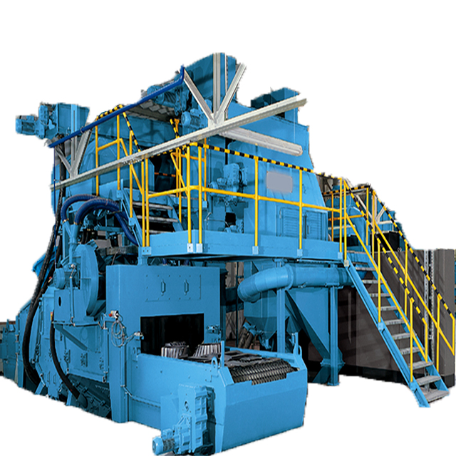 Wire Mesh Belt Shot Blasting Machine for Aluminum Plate Aluminum Wheel Hub and Auto Parts and Brake Pad