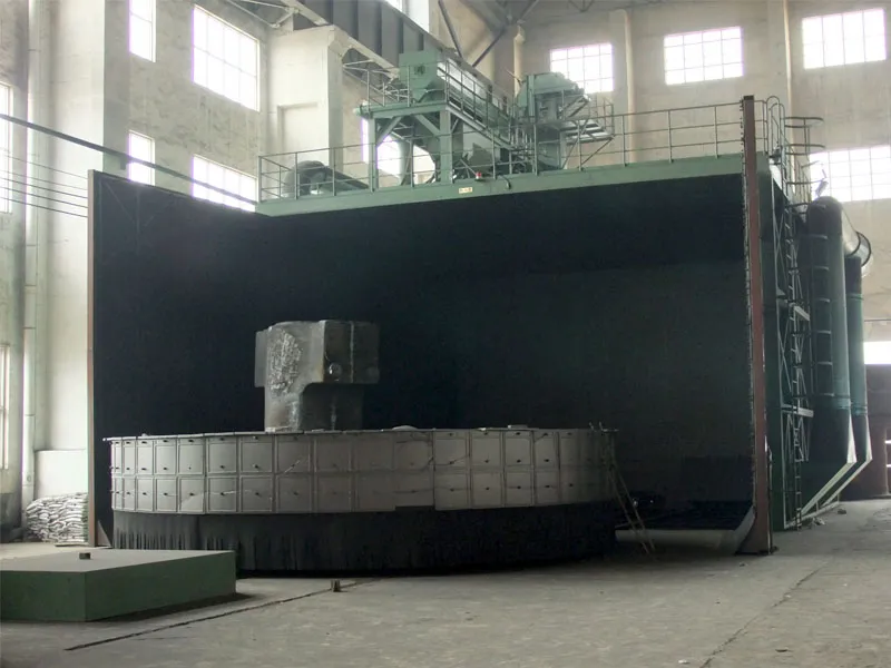 Table / Trolley Type Blasting Machine