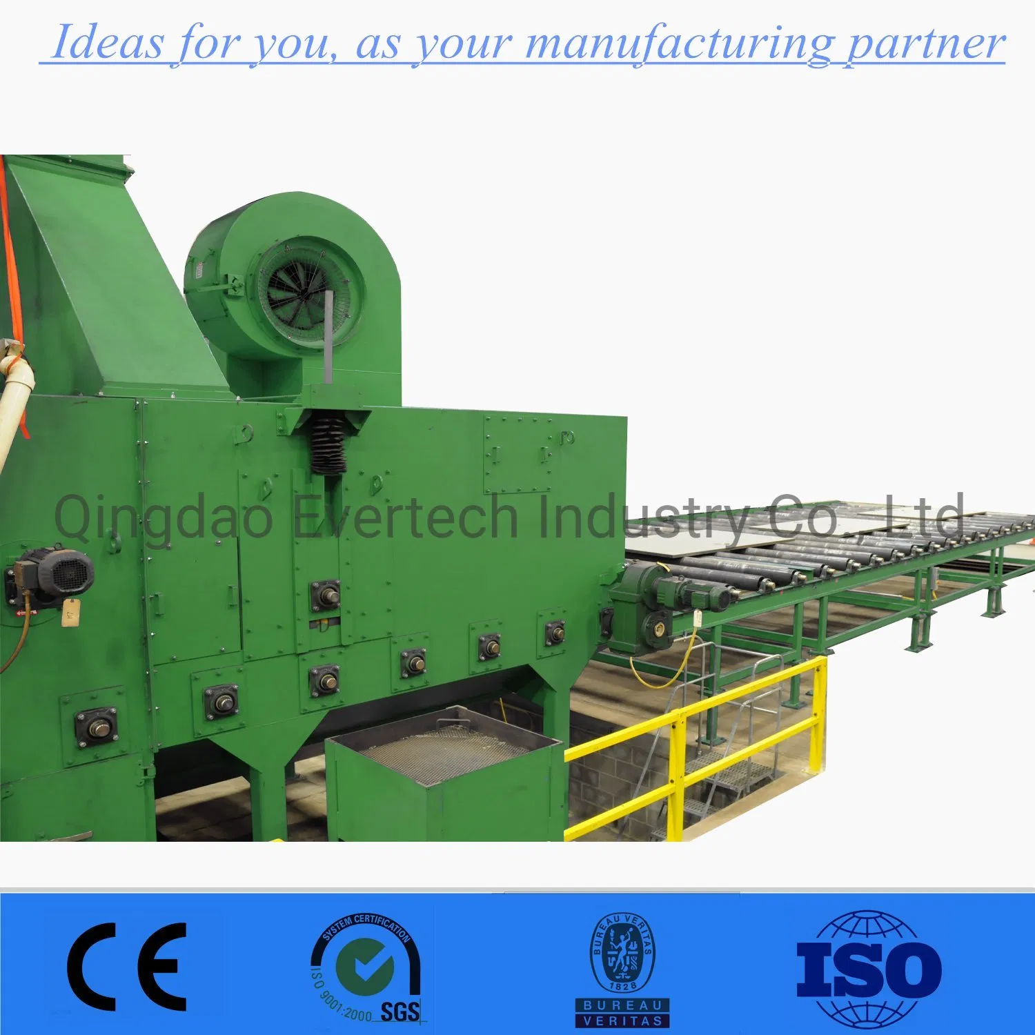 Hot Sale H Beam and Steel Plate Roller Conveyor Shot Blasting Machine Suppliers