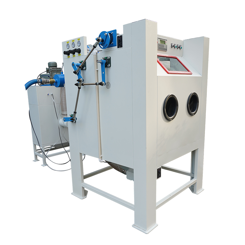 Automatic Sandblasting Equipment Media Blasting Machine for Wheel Cleaning