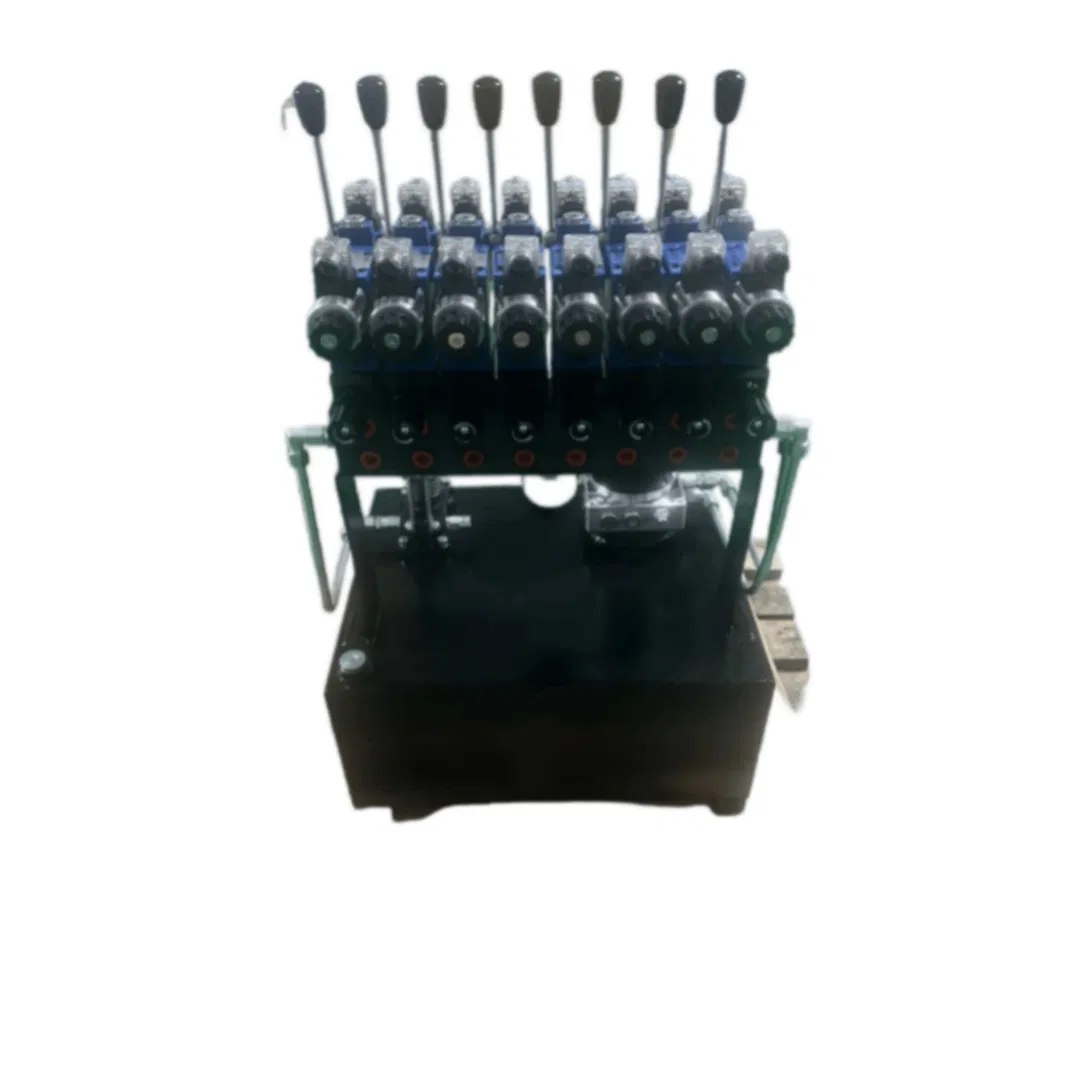 Hydraulic System for Waste Management and Recycling Plants Handling Abrasive Materials and Continuous Operation