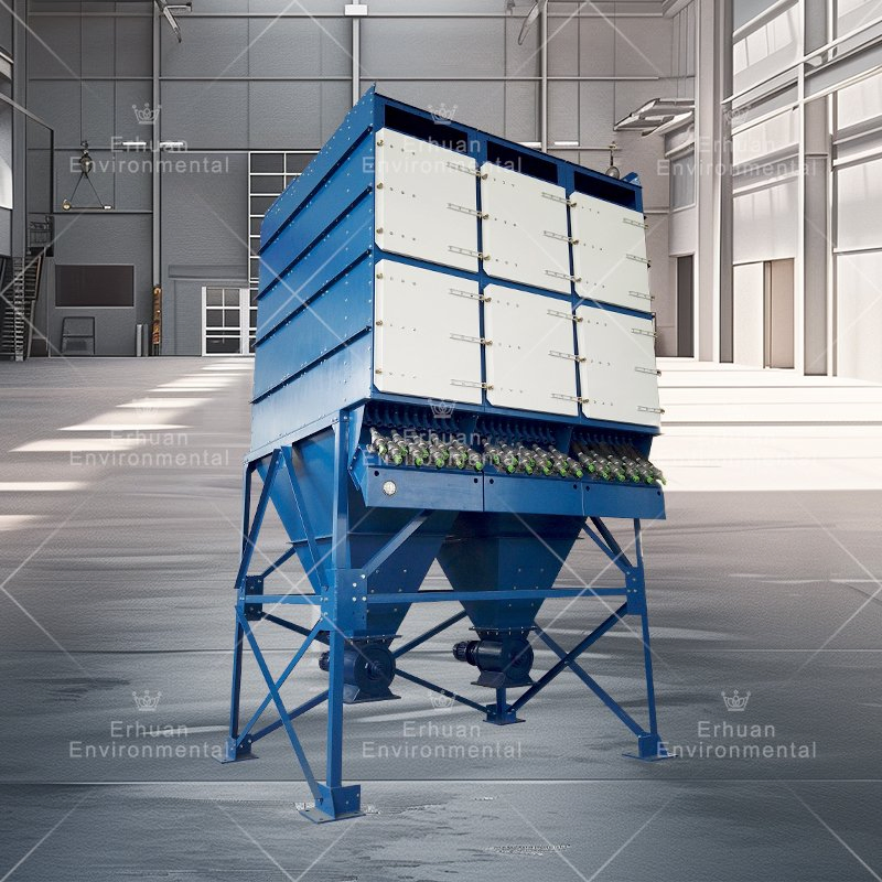 High Quality Pulse Jet Flat Bag Filter Cloth Economical Industrial Dust Collector System for Gas Disposal Machinery Dust Removal