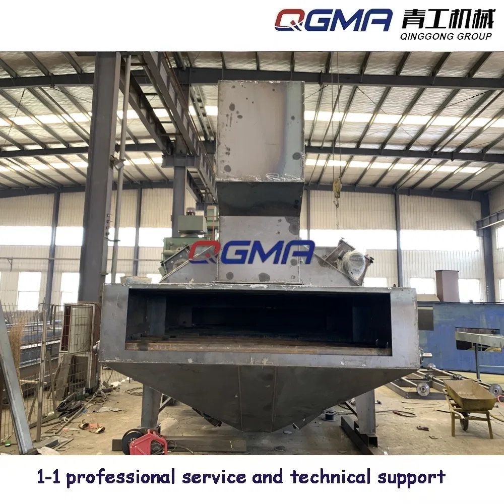 High Performance Roller Conveyor Shot Blasting Machine for Large Steel Components