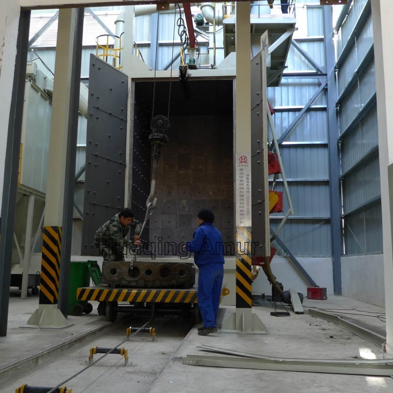 TUV Authenticated Industrial Shot Blast Machine and Sandblasting Equipment/Hook Type Shot Blasting Machine/Over Head Hanger/Hanger Shot Blast Machine/Sandblast