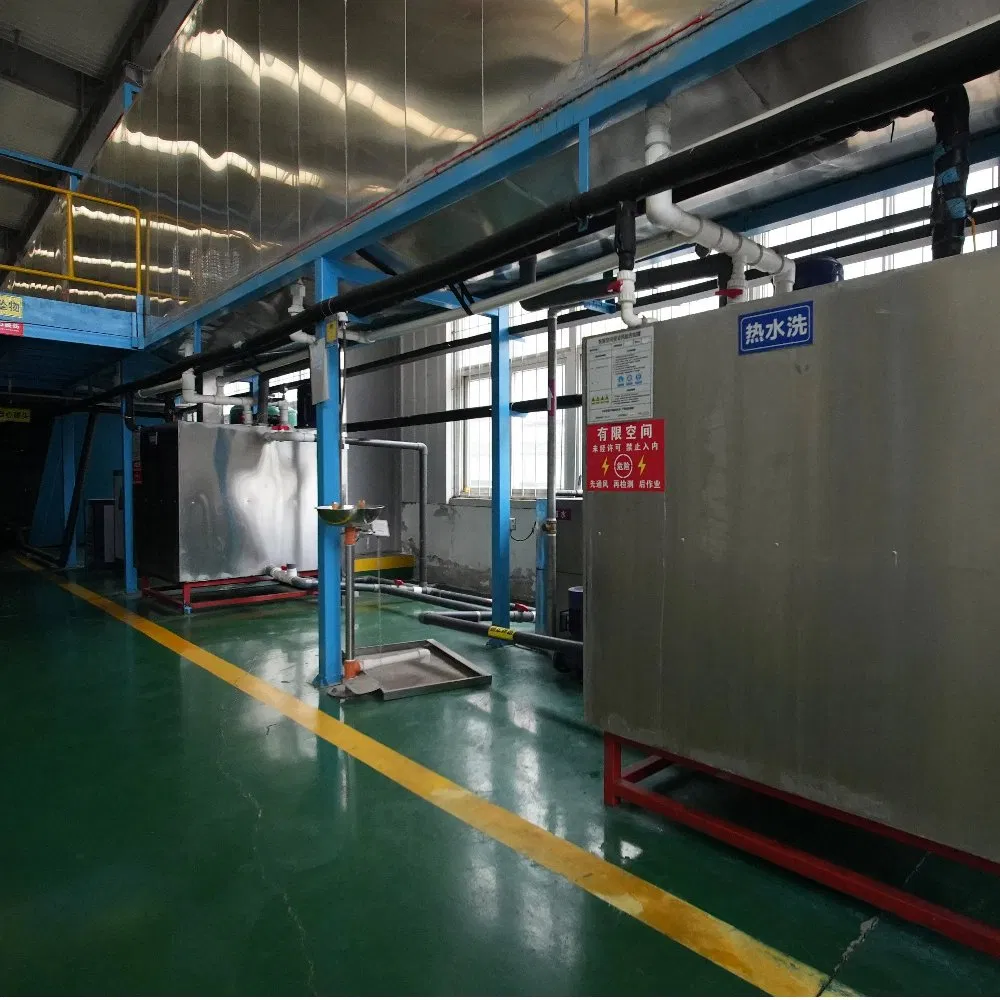Automatic Metal Surface Finishing Line with Shot Blasting and Coating