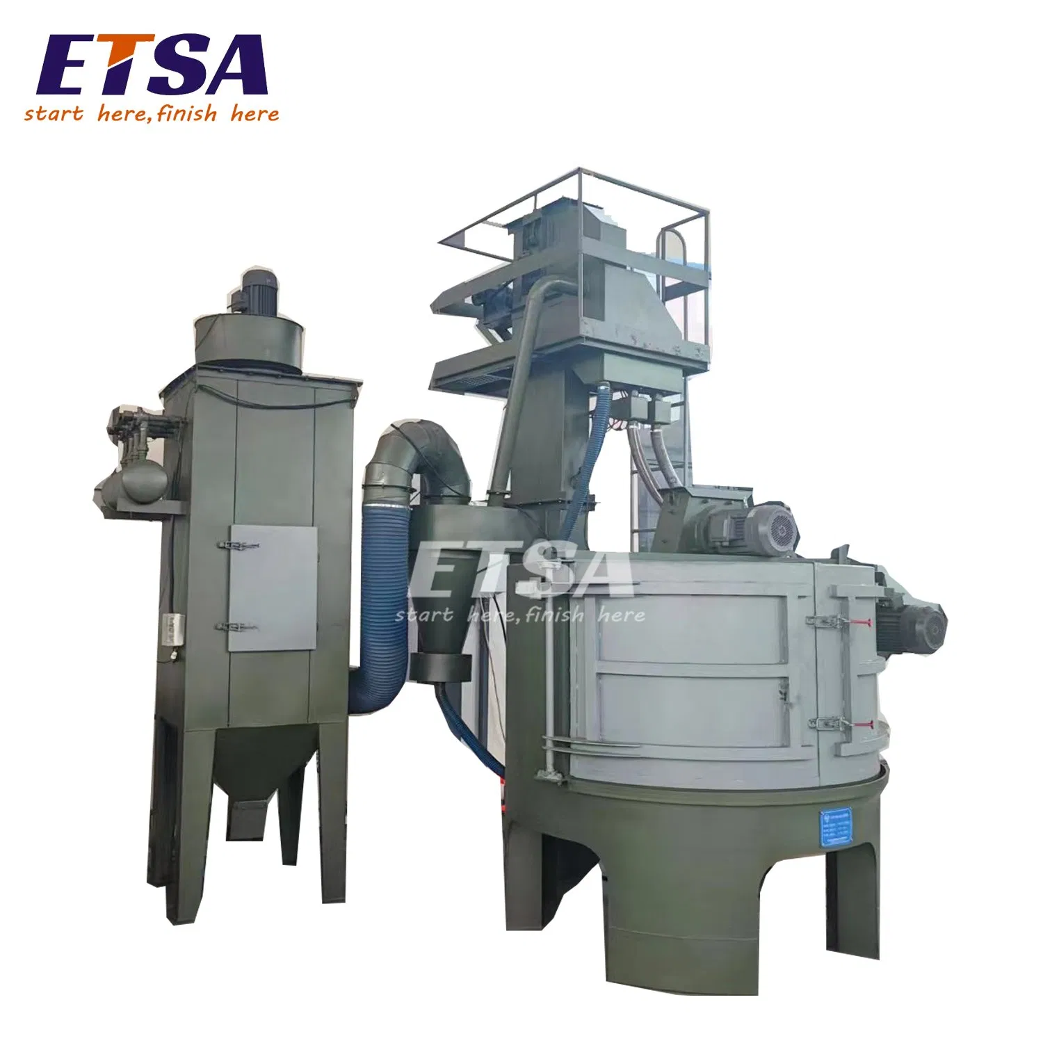 Rotary Table Shot Blasting Machine/Rotating Table Type Blast Cleaner