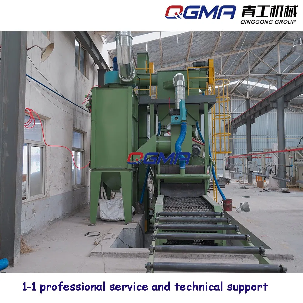 Casting Parts Wire Mesh Belt Shot Blasting Machine Shot Blasting Equipment