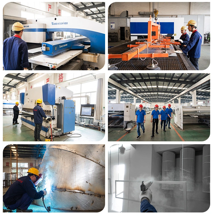 Container/Steel Construction Surface Treatment Sand Blasting Cabinet