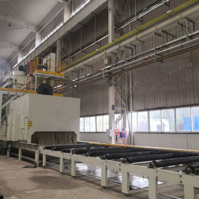Automatic Steel Plate Shot Blasting and Painting Machine Pretreatment Preservation Line