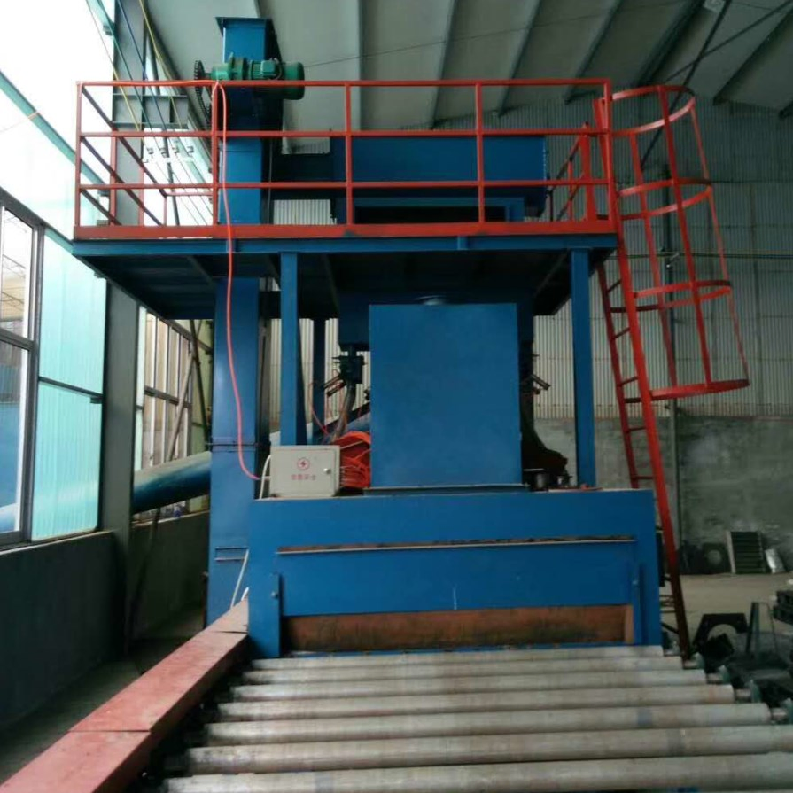 Q698 Roller Conveyor Shot Blasting Machine for Steel Plate