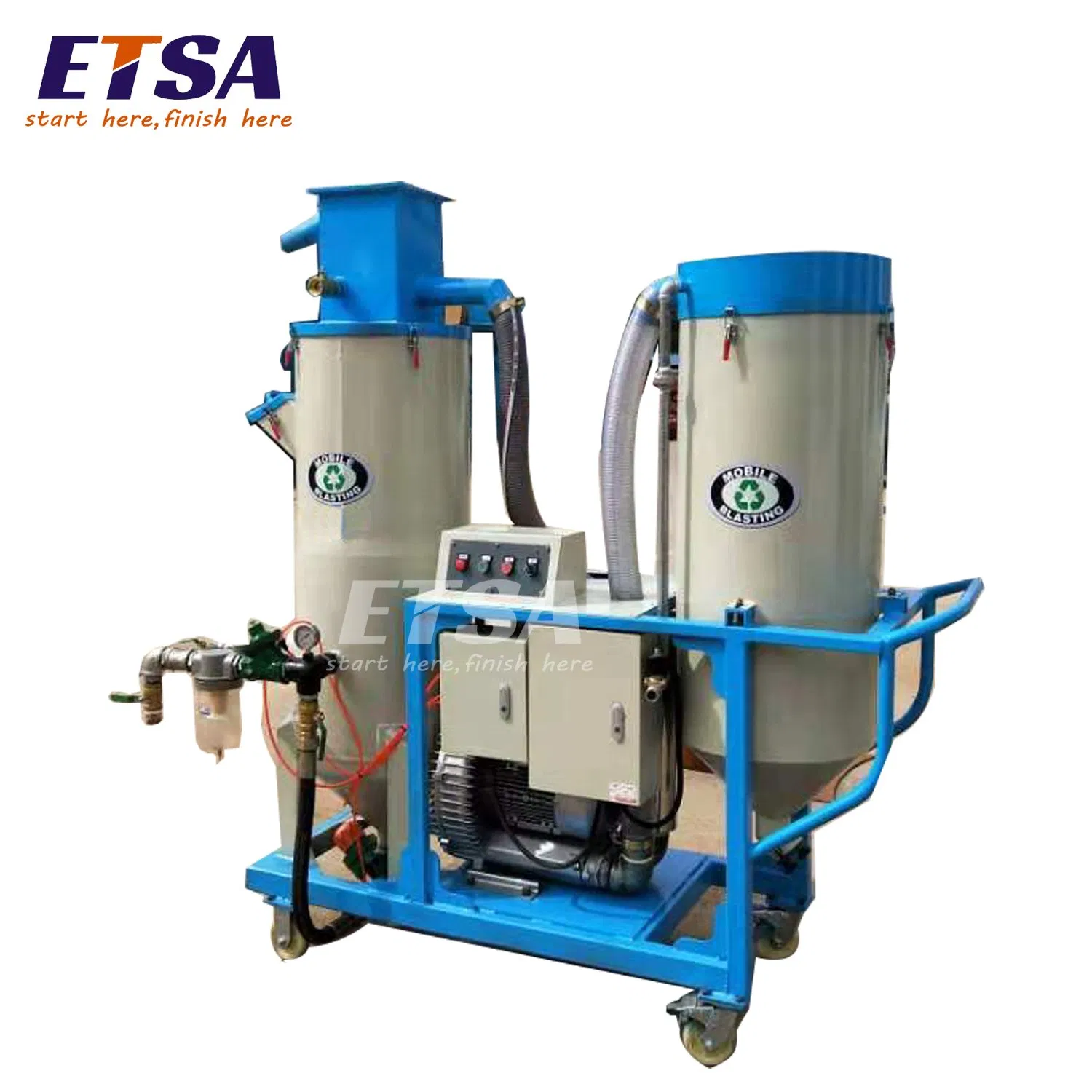 Vacuum Blaster Portable Abrasive Blast and Recovery System Manufacturer