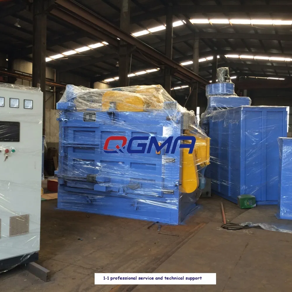 Compact Structuring Rotary Table Type Shot Blasting Machine Oxide Cleaning