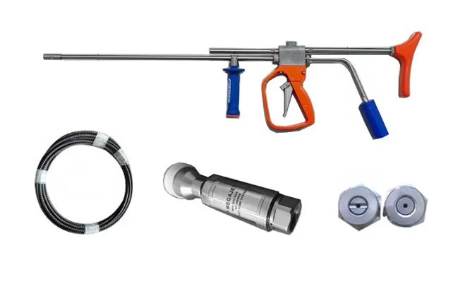 Eco-Friendly Electric High Pressure Water Jetting System for Heat Exchanger Cleaning