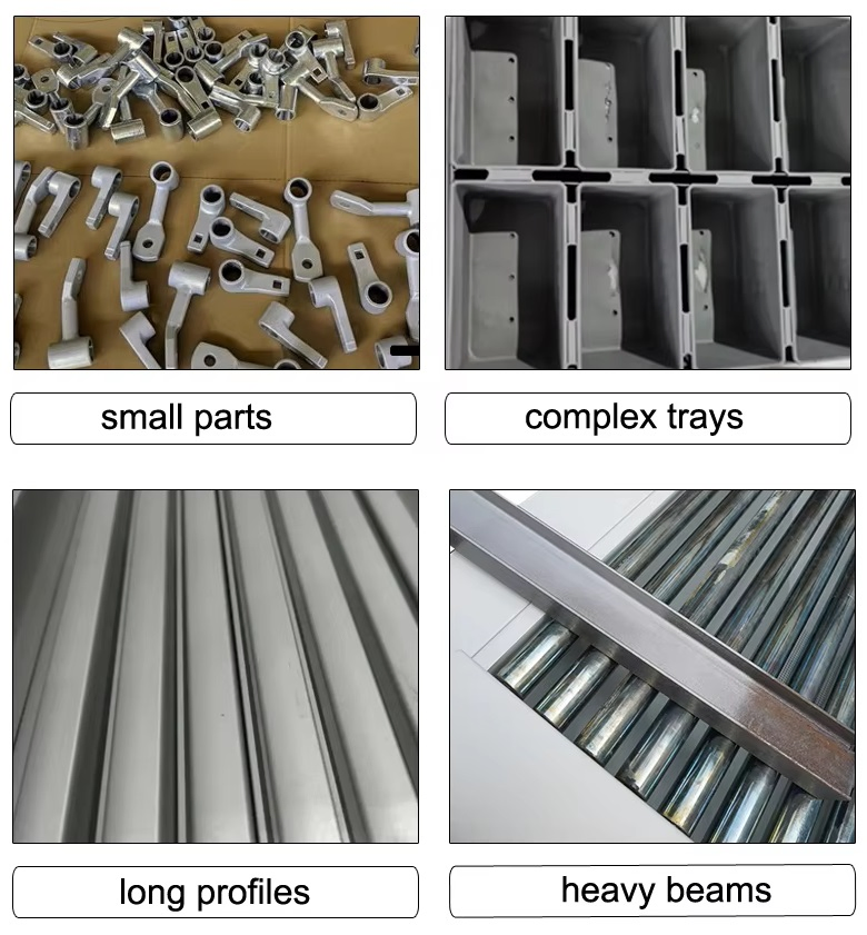 Factory Price Automatic Conveyor Belt Sandblasting Machine Continuous Sand Blasting System