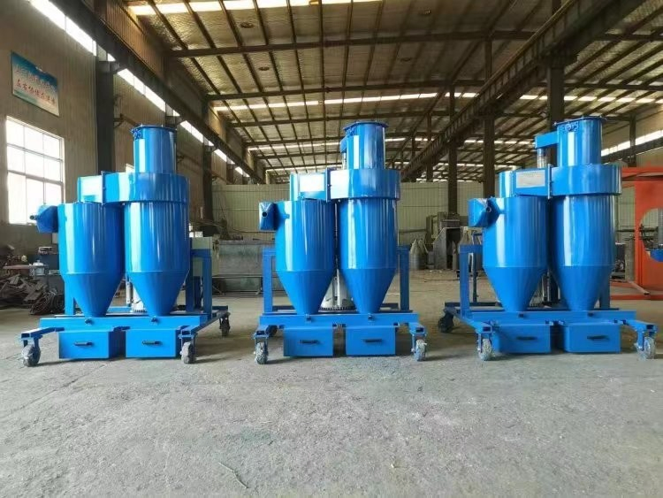 Portable Abrasive Media Recycling Unit with Dust-Free Filtration Mobile Vacuum Sand Suction Machine