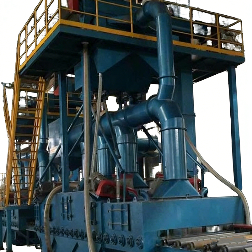 Cost-Effective Roller Conveyor Type Shot Blasting Machine for Metal Steel Rust Removal