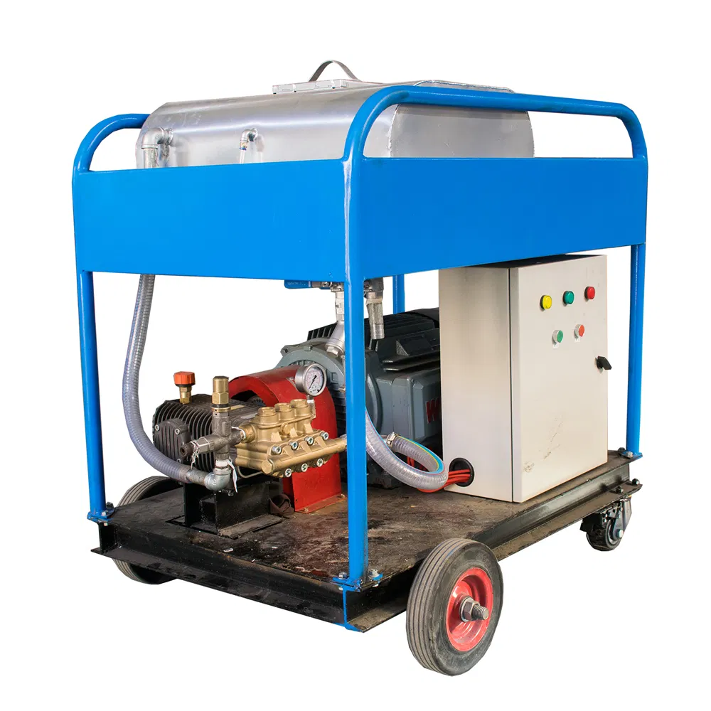 500bar Wet Sandblasting Machine High Pressure Cleaning System