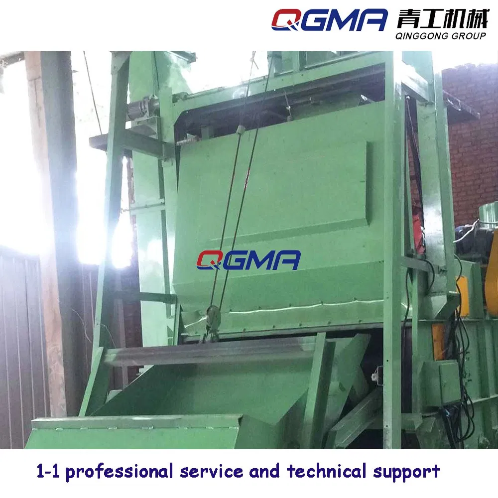 Automatic Shot Blast Blasting Cleaning Machine Tumble Rubber Belt Type Shot Blast Machine
