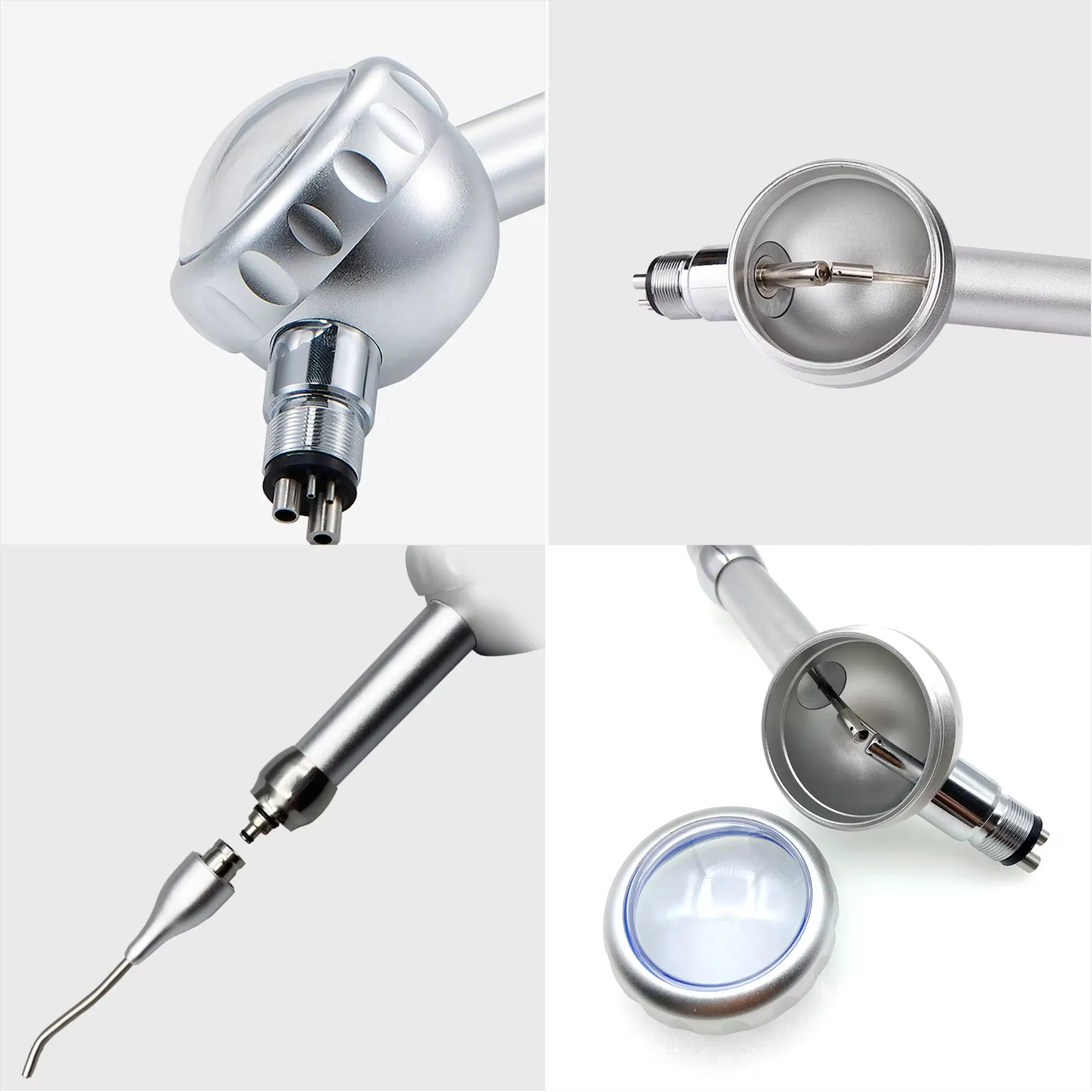 Portable Air Polishing System Dental Air Prophy Unit with Water Spray for Oral Hygiene Cleaning