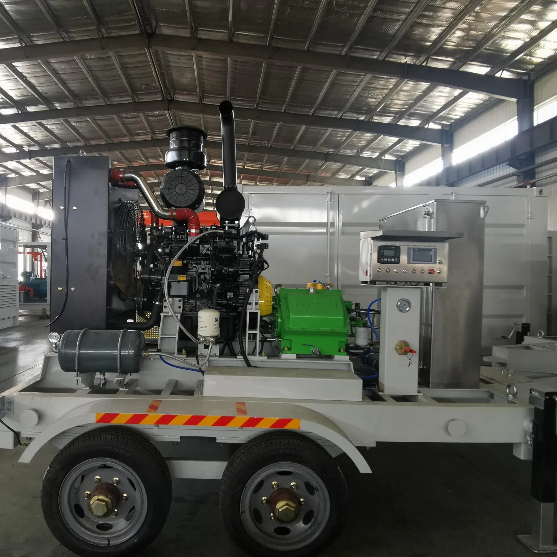132kw 2800bar High Pressure Cleaning Equipment for Building Surface Treatment