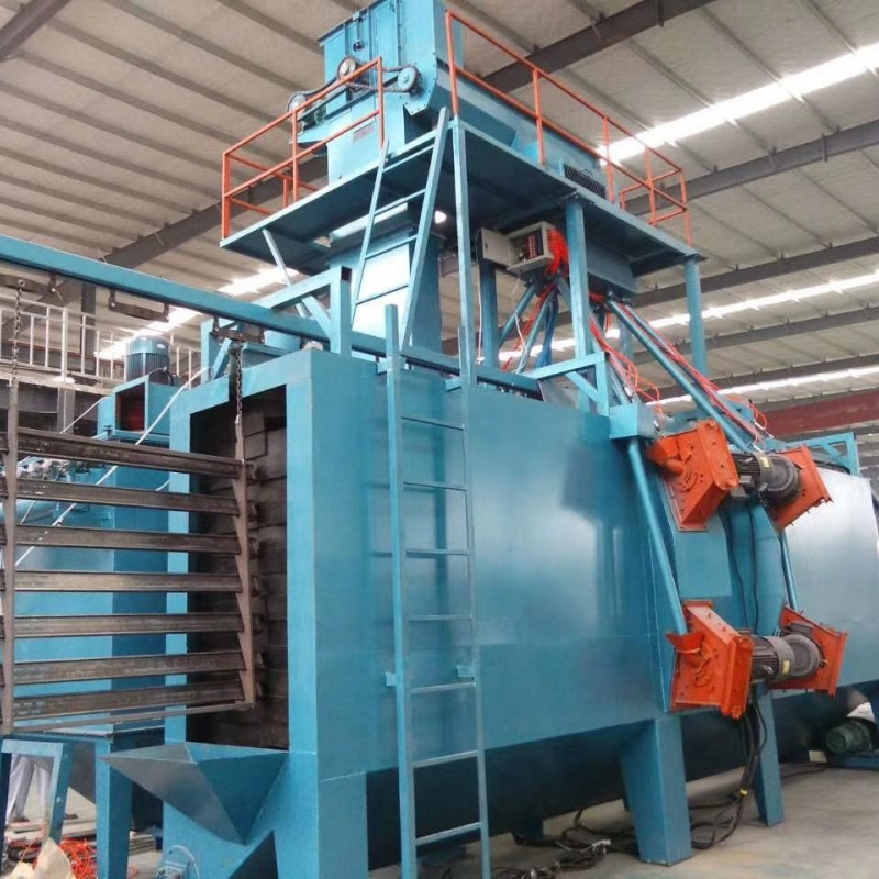 Q376 Hook Type Shot Blasting Cleaning Machine with Customized Power Options