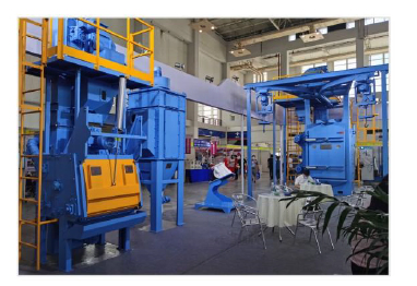 China Tumble Belt Shot Blasting Machine Crawler Blast Abrator Price