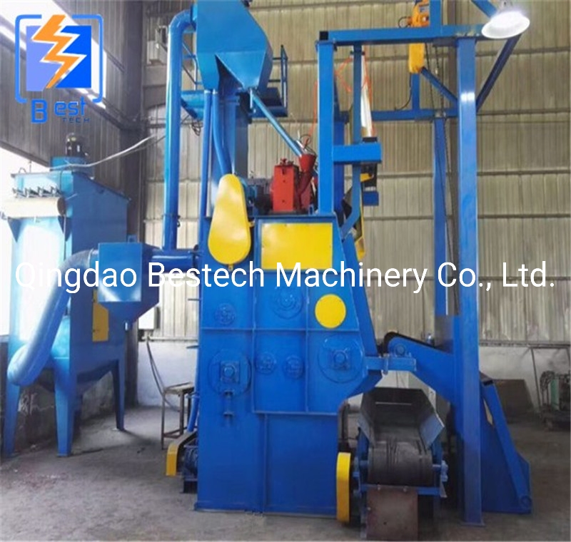 Steel Belt Tumble Blast Machines for Cleaning Steel Aluminum Brass Bronze Pressed Parts