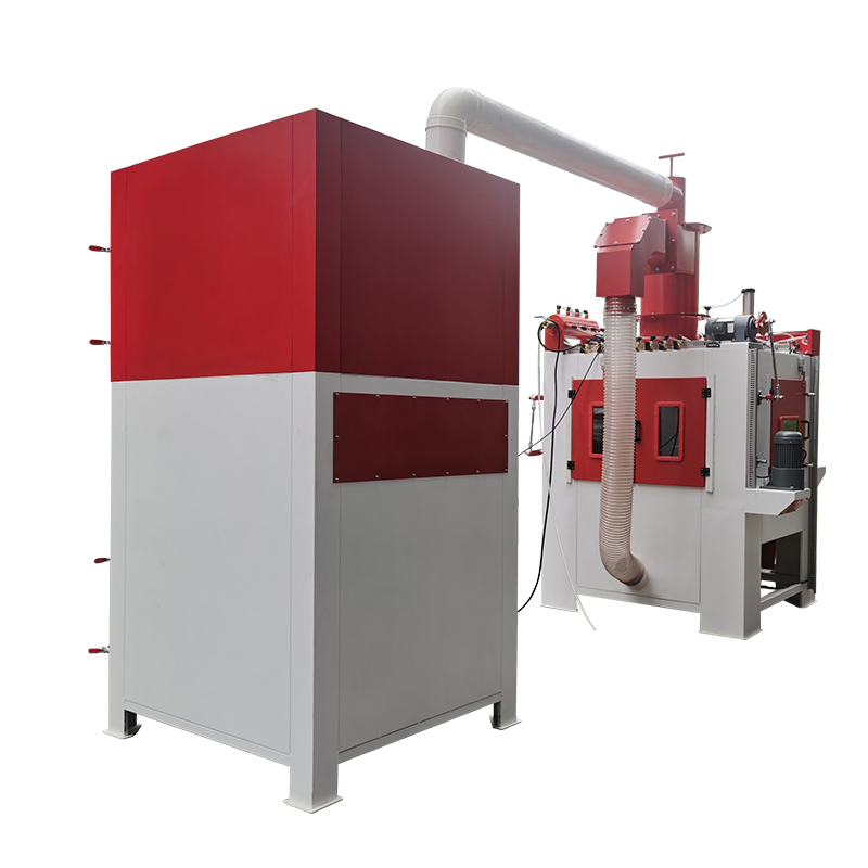 Automatic Sand Blasting Machine, Rotary Table Batch Sandblasting System