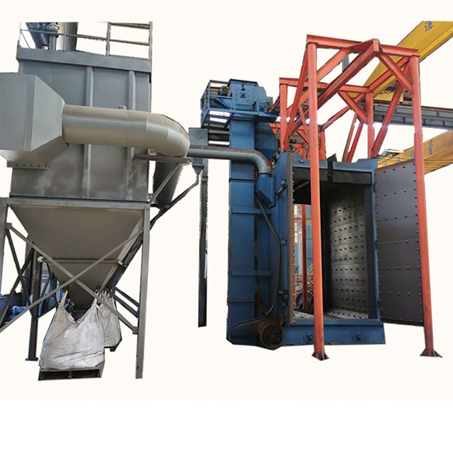 Factory Price High Pressure Centrifugal Die Casting Steel Fabricators Hook Type Hanger Shot Blasting Machine/ LPG Gas Cylinder