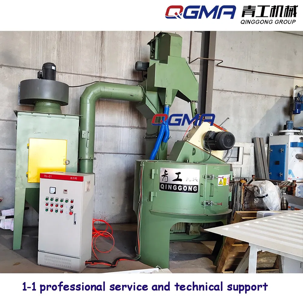 Rotary Table Type Shot Blasting Machine for Gears Shafts Forgings Cleaning