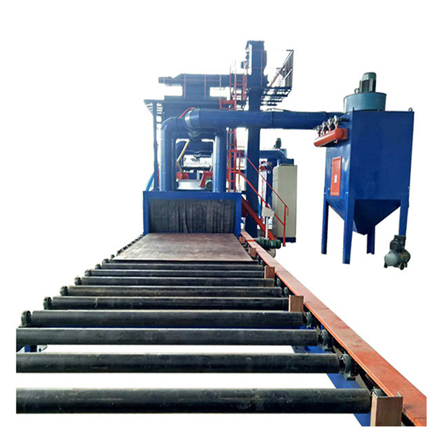 Shot Blasting Machine, Wheel Blasting Machinery, Steel Surface Cleaning Machine, H Beam Shot Blasting Machine, Clean Metal Structures, Aluminum and Stainless