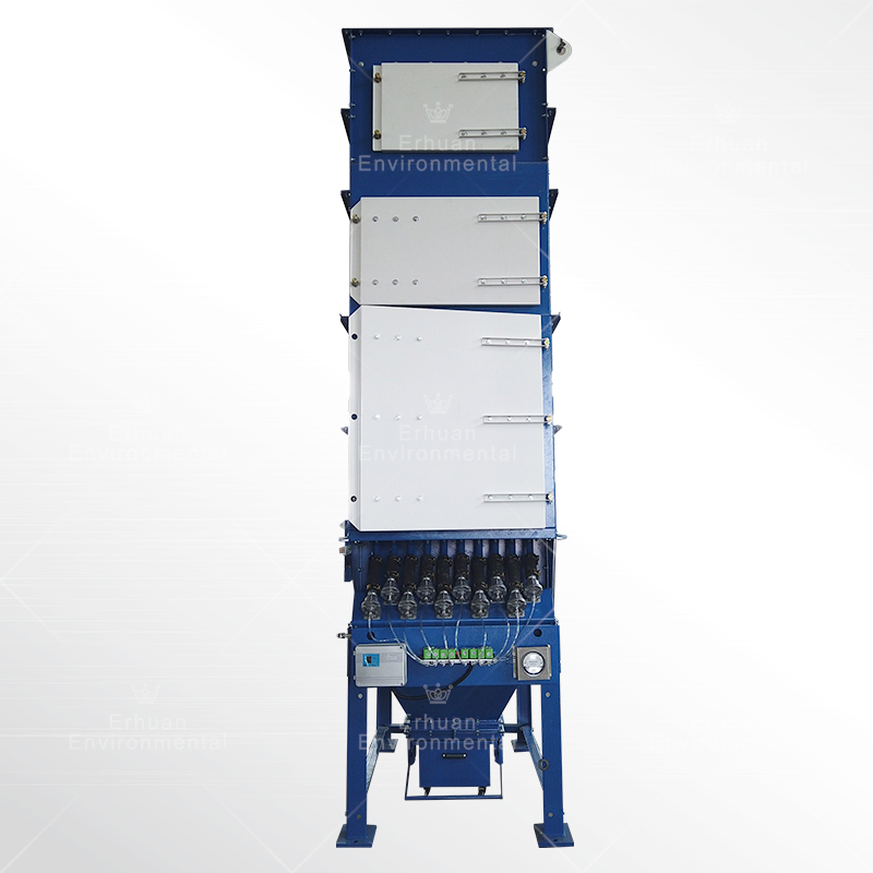 Flat Bag Filter Air Cleaning Equipment Industrial Woodworking Pulse Dust Collector