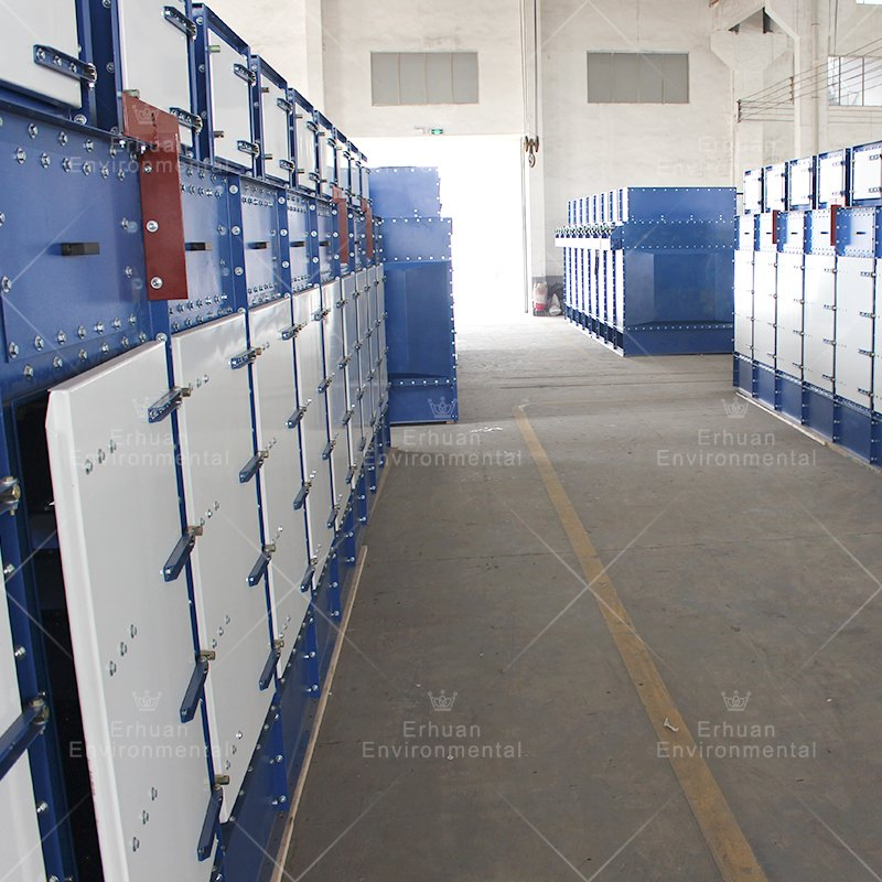 Erhuan Dust Extraction Collector System for Steel Plate Sandblasting Lines