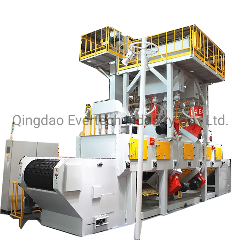 Wire Mesh Conveyor Belt Shot Blasting Machine 1