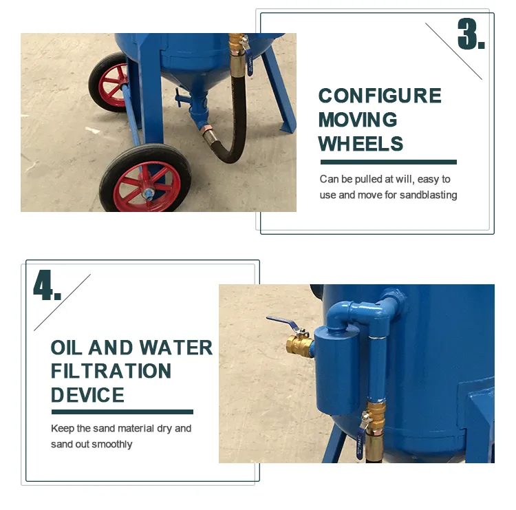 Sand Blasting Machine Detail 5