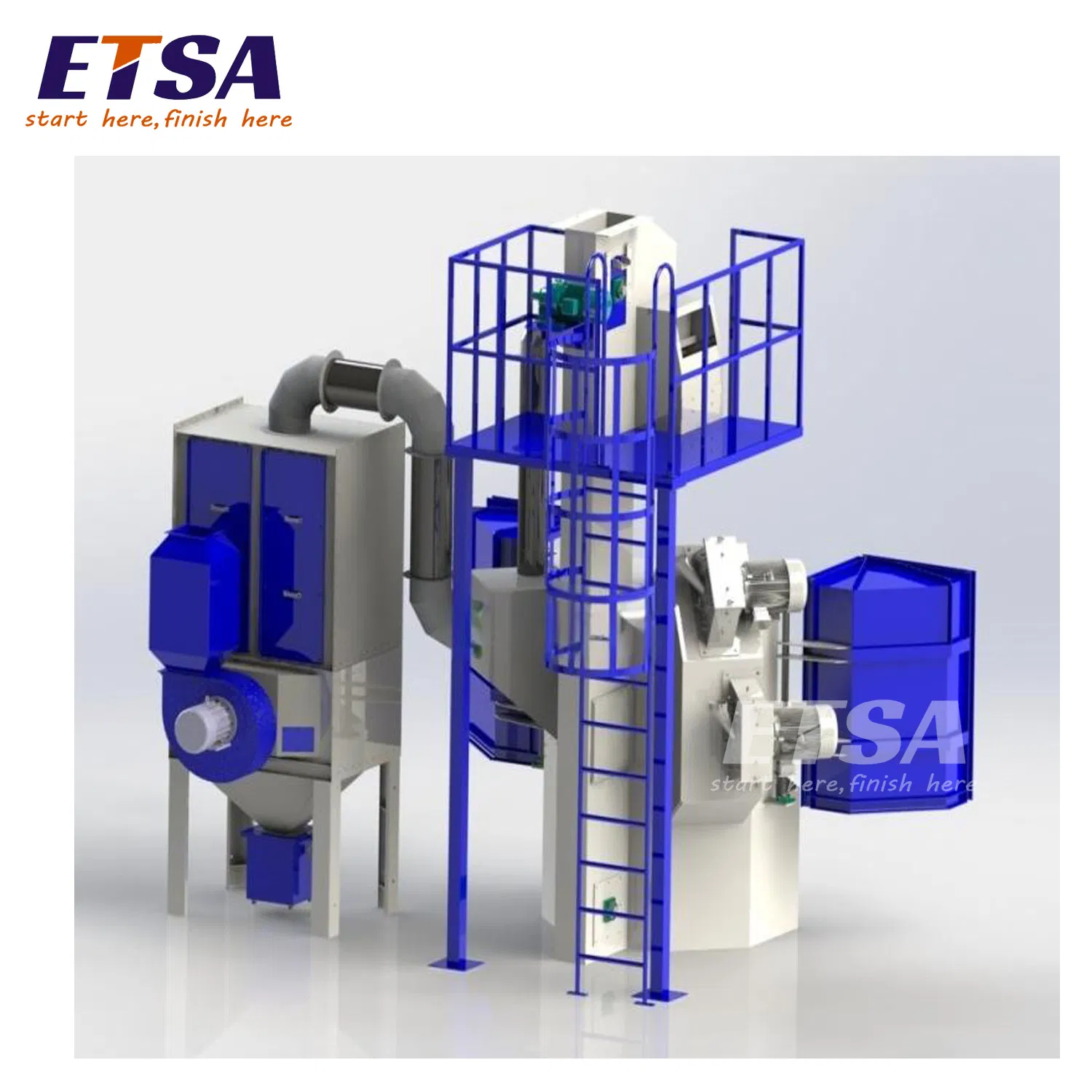 Professional Car Aluminum Alloy Wheel Turntable Rotary Table Type Shot Blasting Cleaning Machine