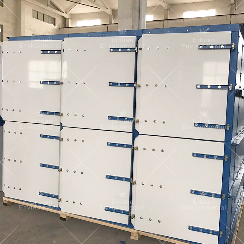 Industrial Grain Silo Dust Extraction Automatic Pulse Bag Filter Flat Bag Dust Collector