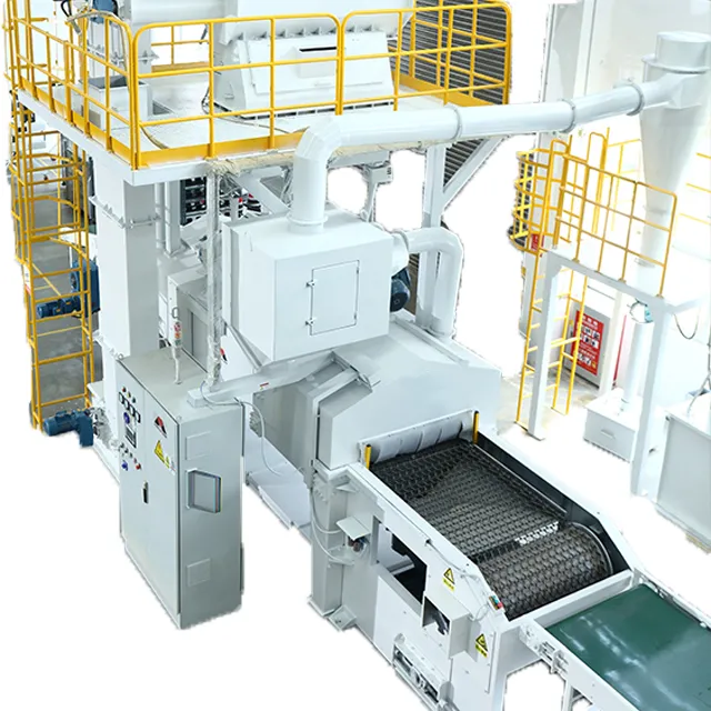 Wire Mesh Belt Shot Blasting Machine