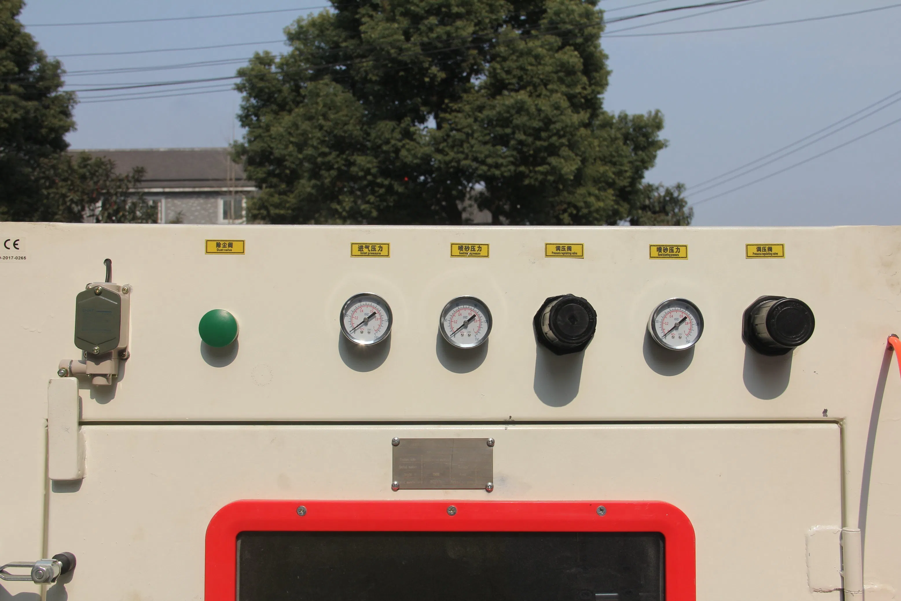 Automatic Rotary Drum Sand Blasting Machine Industrial Sandblasting Cabinet for Small Sized Accessories