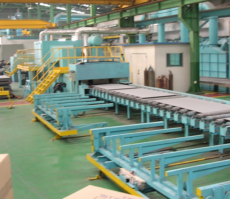 Rust Removal Metal Steel Sheet Plate Surface Cleaning Shot Blasting Machine