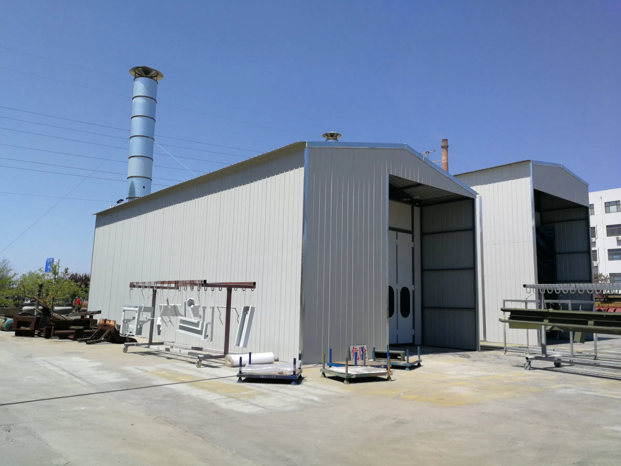 Automatic Sandblasting Booth System for Industrial Applications