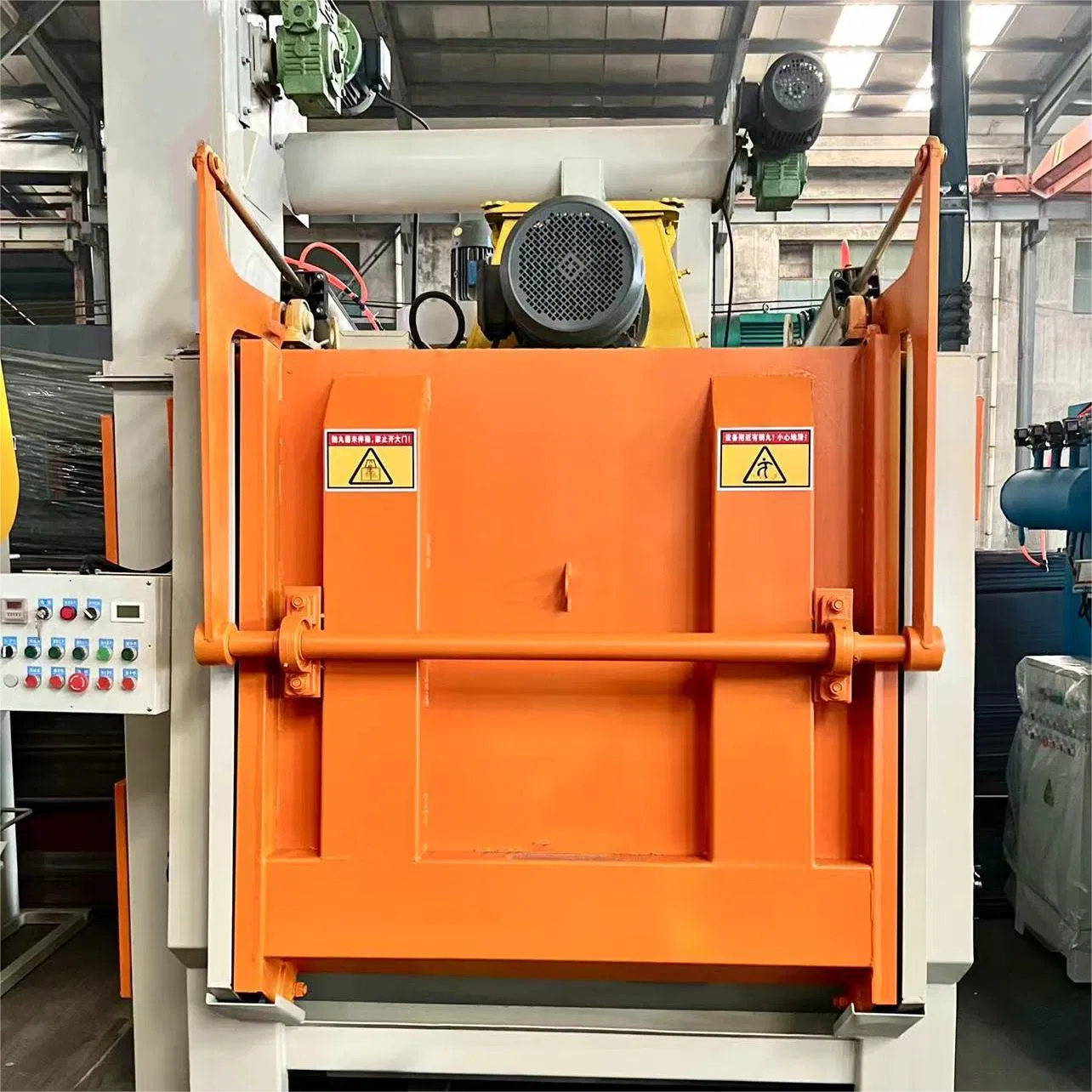 Tumble Belt Shot Blasting Machine/Sand Blasting/Shot Blast for Metal Rust Cleaning