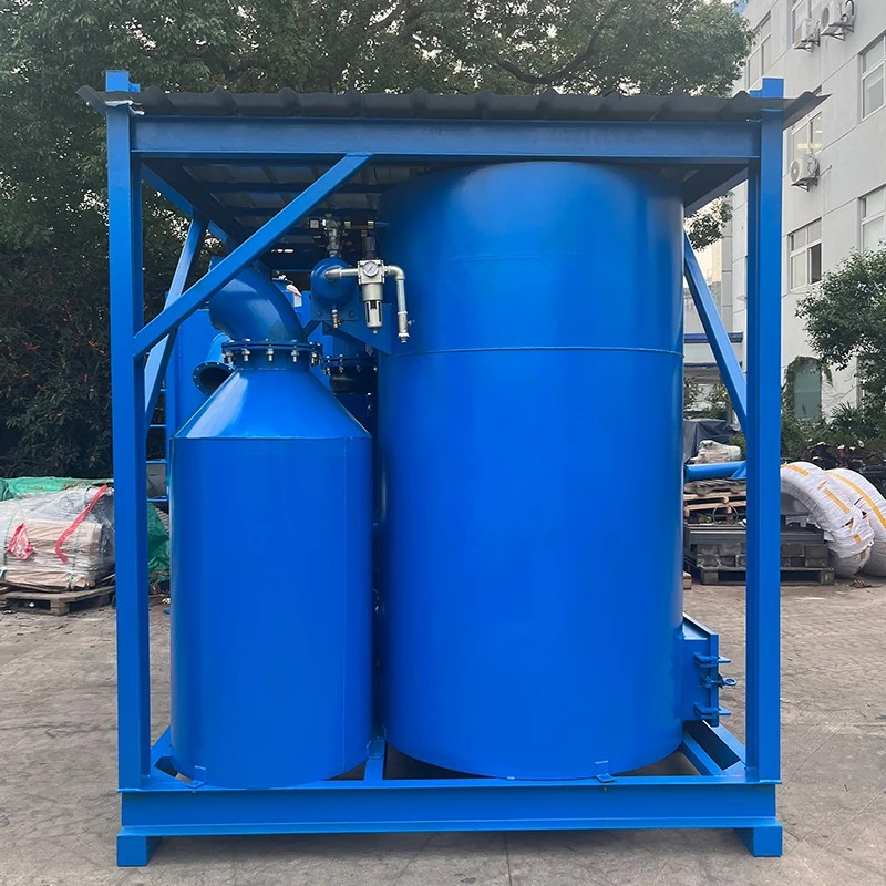 Closed-Loop Abrasive Recovery System for Concrete Surface Preparation Vacuum Sand Suction Machine