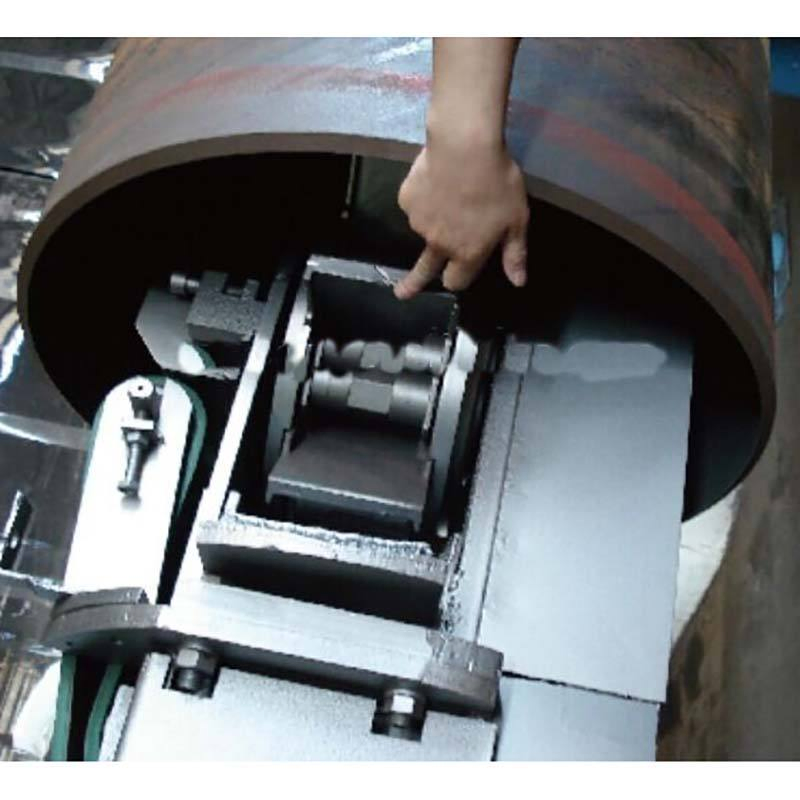 Automation Steel Pipe Shot Blasting Machine for Has Low Energy and Stability Performance