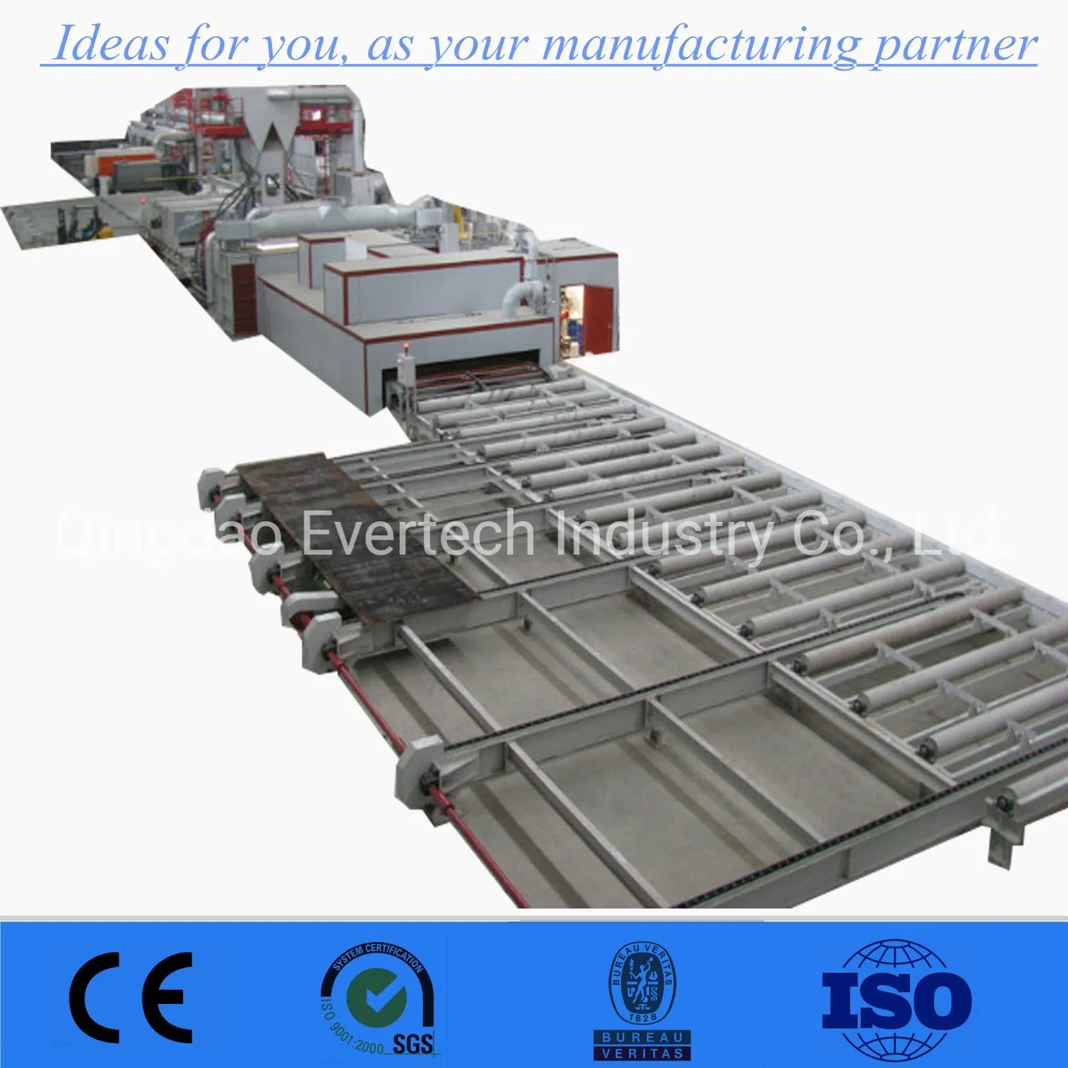 Steel Shot Blasting and Painting Machine / Automatic Painting Line