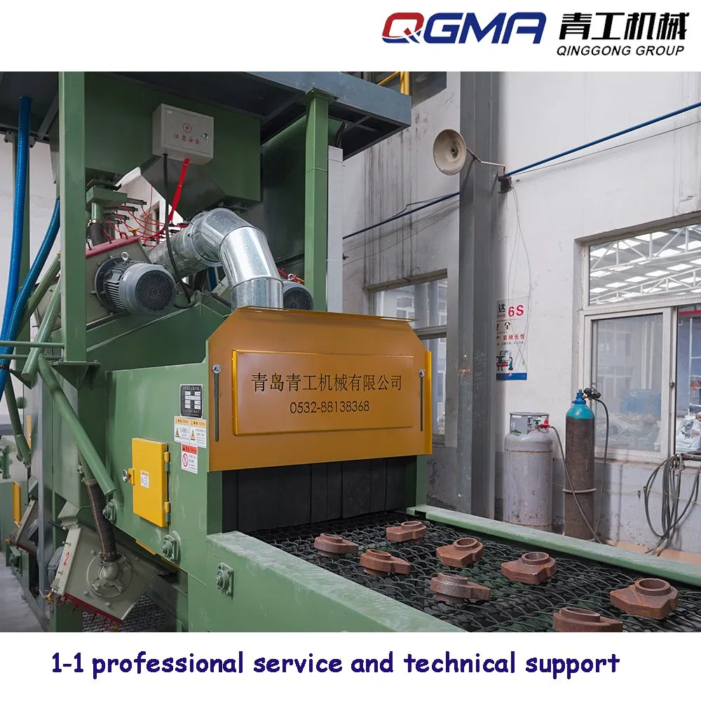 Casting Parts Wire Mesh Belt Shot Blasting Machine Shot Blasting Equipment