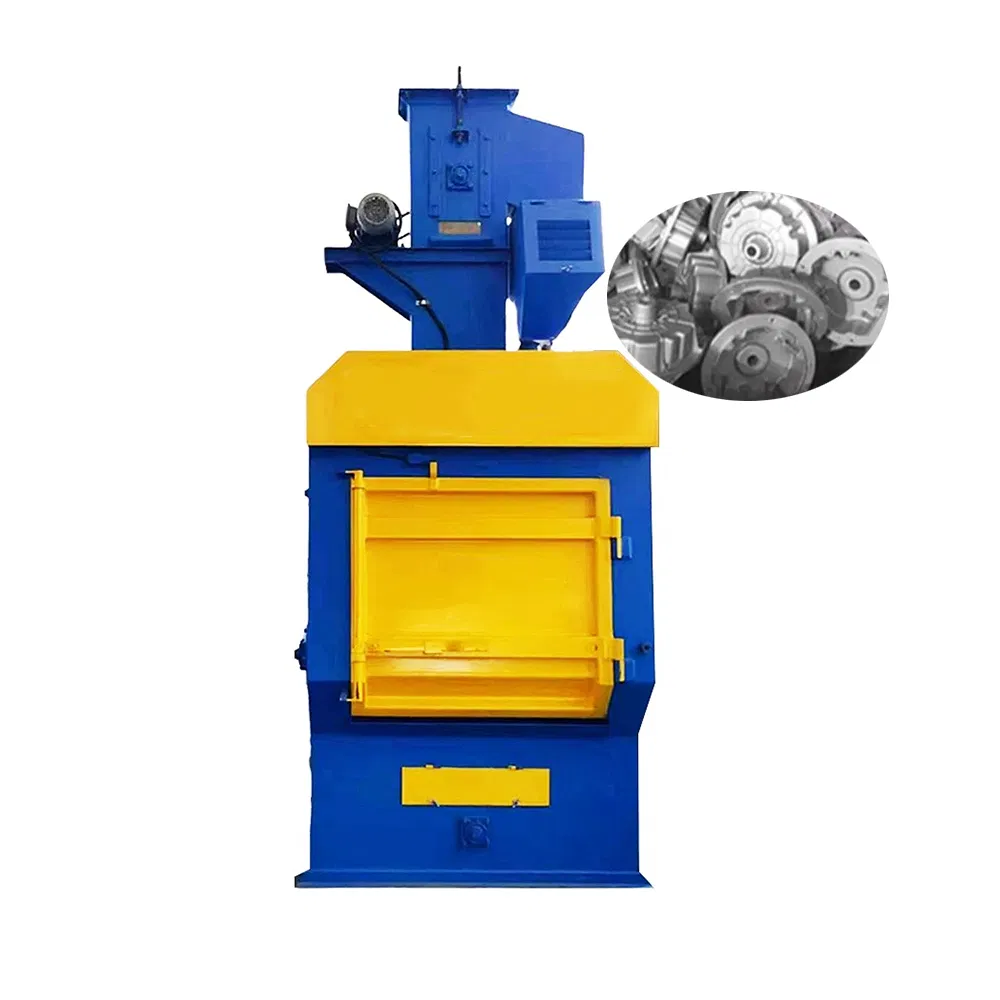 Desirable Q32 Tumble Belt Shot Blast Clean Machine for Brass Fittings Cleaning