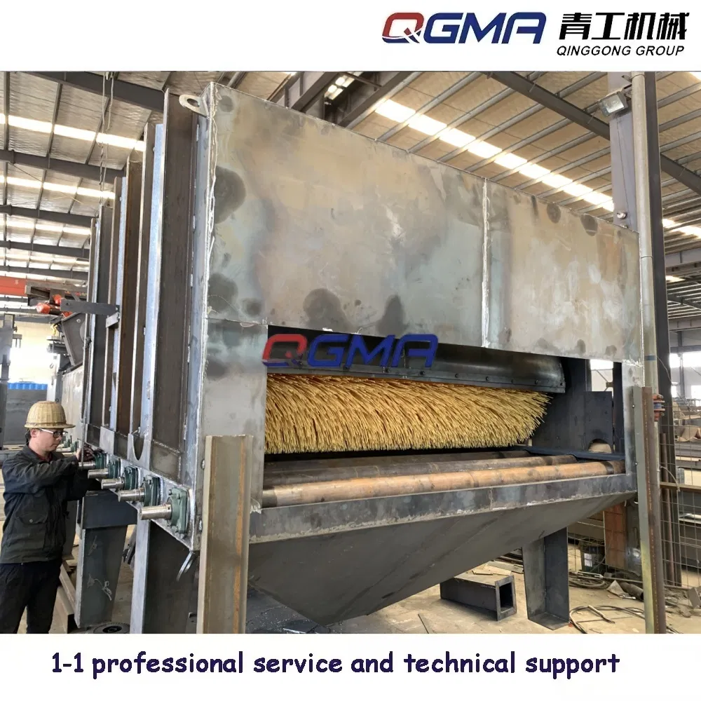 High Performance Roller Conveyor Shot Blasting Machine for Large Steel Components